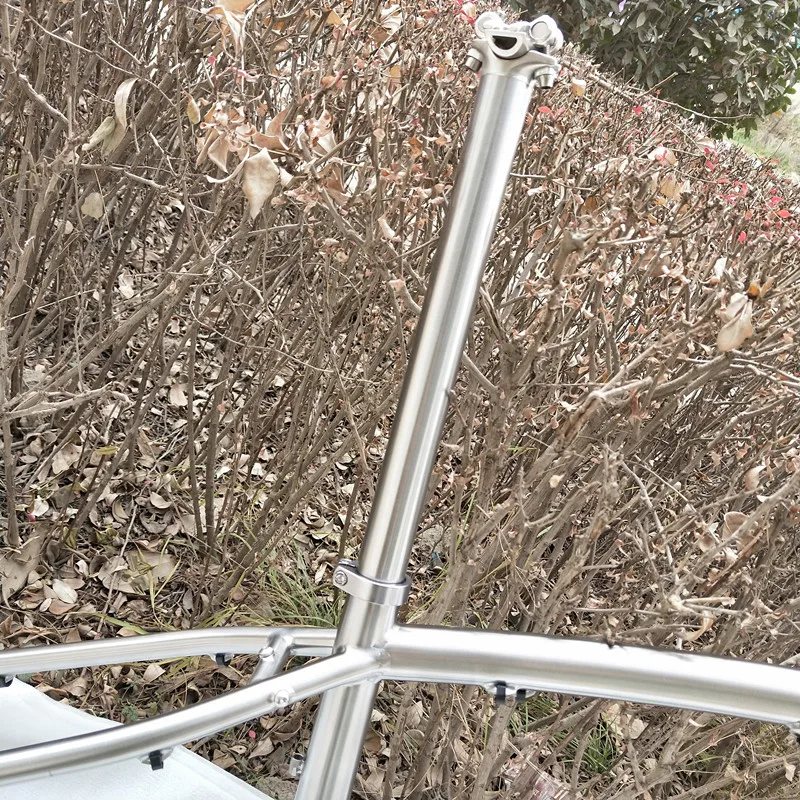 Titanium Seatpost 31.6 or 27.5 With Alloy Gr9 for Mtb Road Bike Frame Bicycle by PYTITANS