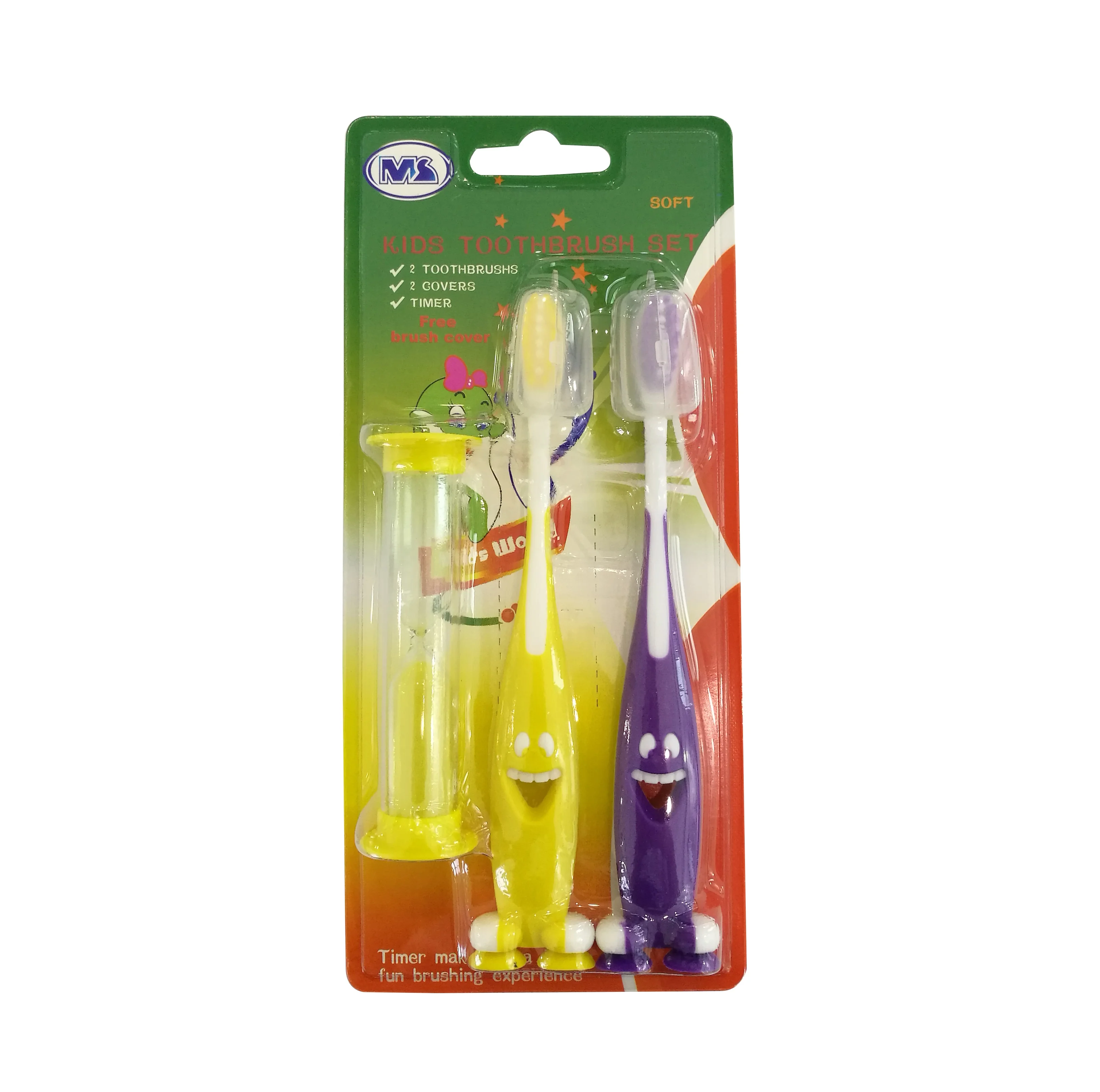 Factory cheap 4 packs children toothbrush candy color soft toothbrush wholesale kids brush toothbrush for children oral care