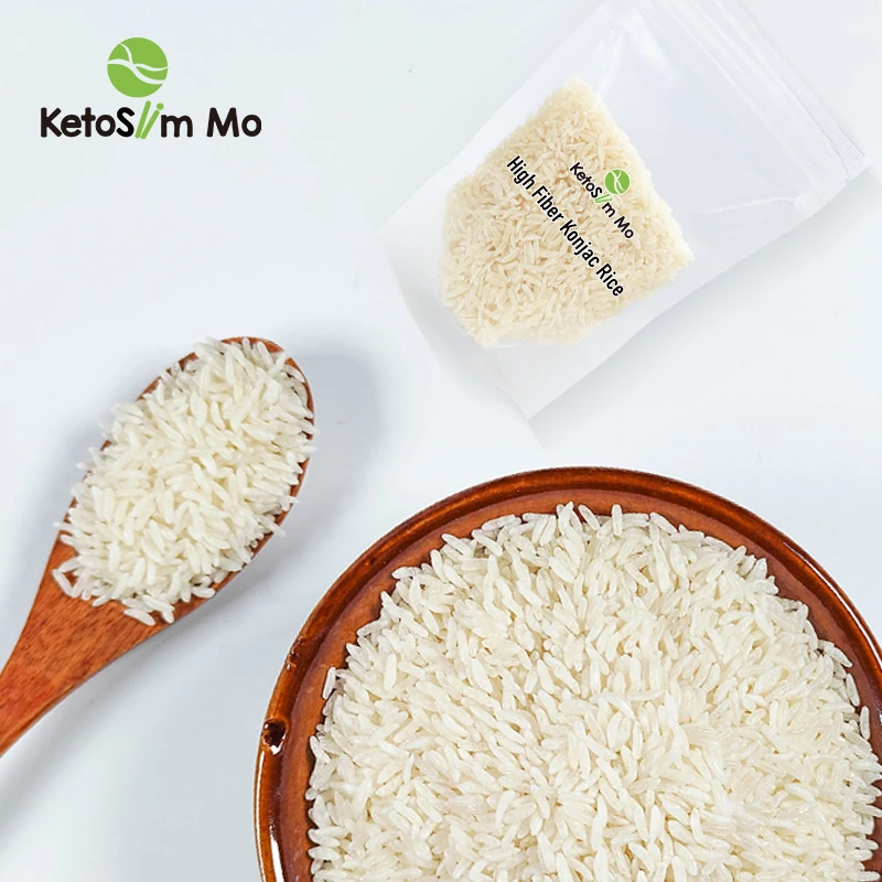 Precooked Ready To Eat Konjac Food Instant Protein Nutrition Fibre Low Fat Konnyaku Self Heating Rice