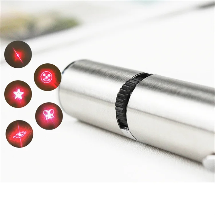 Pet supplies USB rechargeable funny cat stick multi pattern pet color laser mobile interactive infrared
