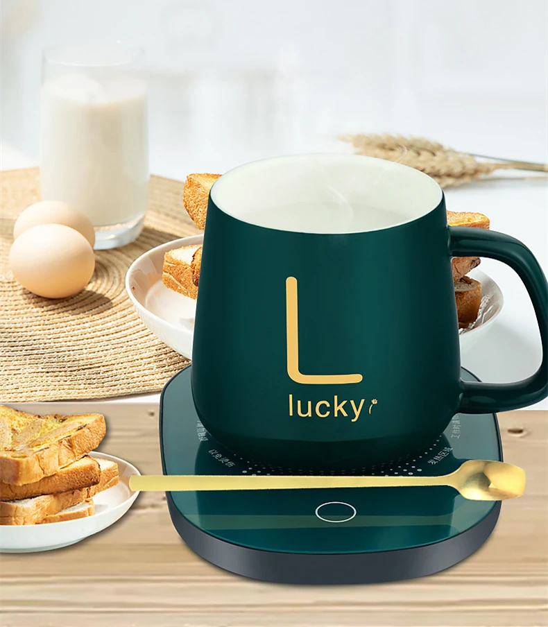 Новое поступление 2021, кофейная кружка с электрическим подогревателем для кофе, набор кофейных кружек 55 C