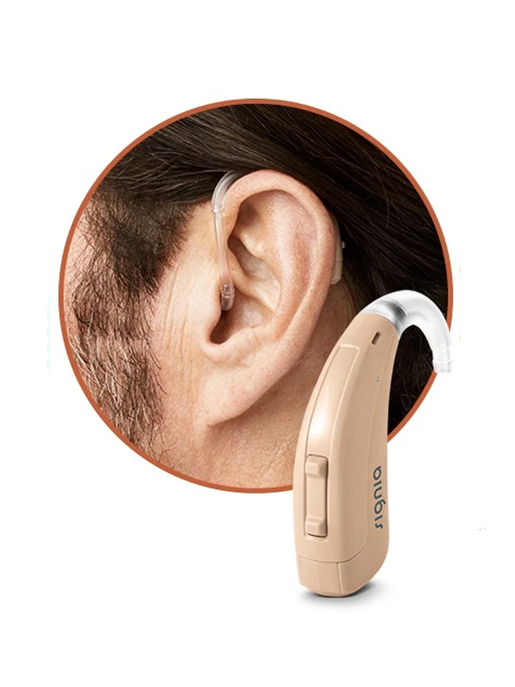 Siemens Signia  6 channels Digital BTE Hearing Aid Fast FUN P Digital Powerful for Moderate to Severe hearing loss