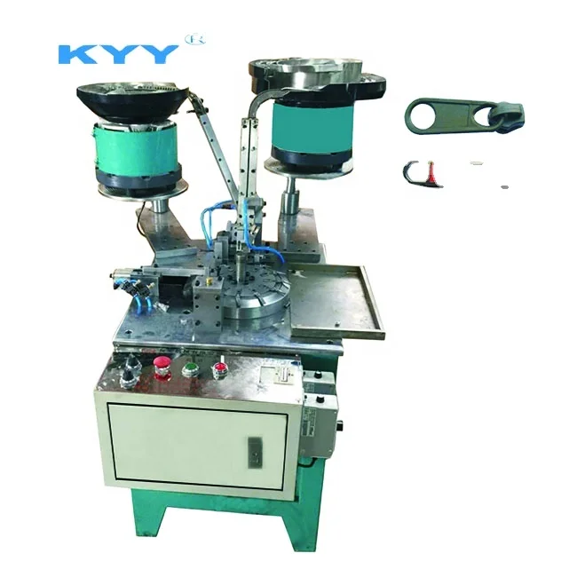 KYY Автоматическая универсальная сумка для багажа неблокировочная застежка-молния слайдер в сборе машина сборки слайдера на молнии