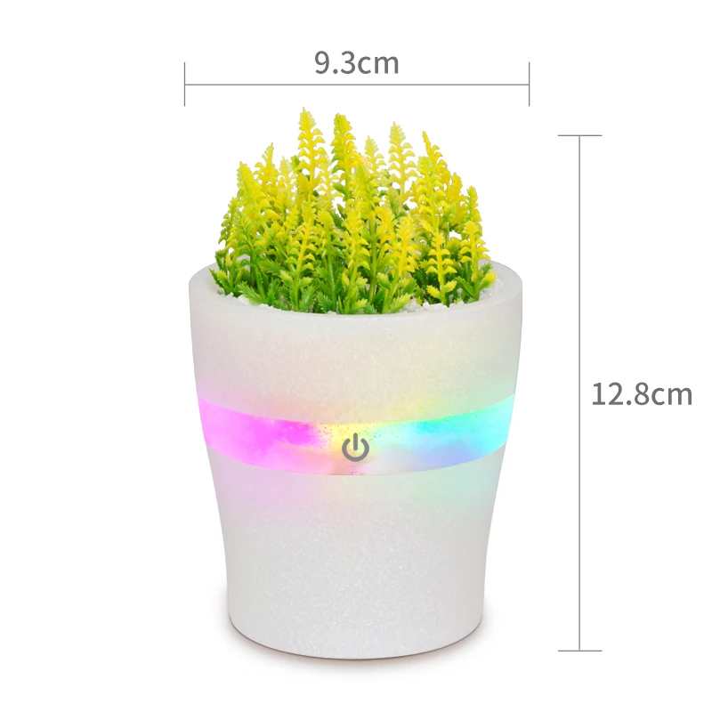 Factory Outlet Grass Plant 7 Colors Humidifiers Pp Manual Evaporative Humidifier Air Purifier Diffuser Air Humidifiers For Car