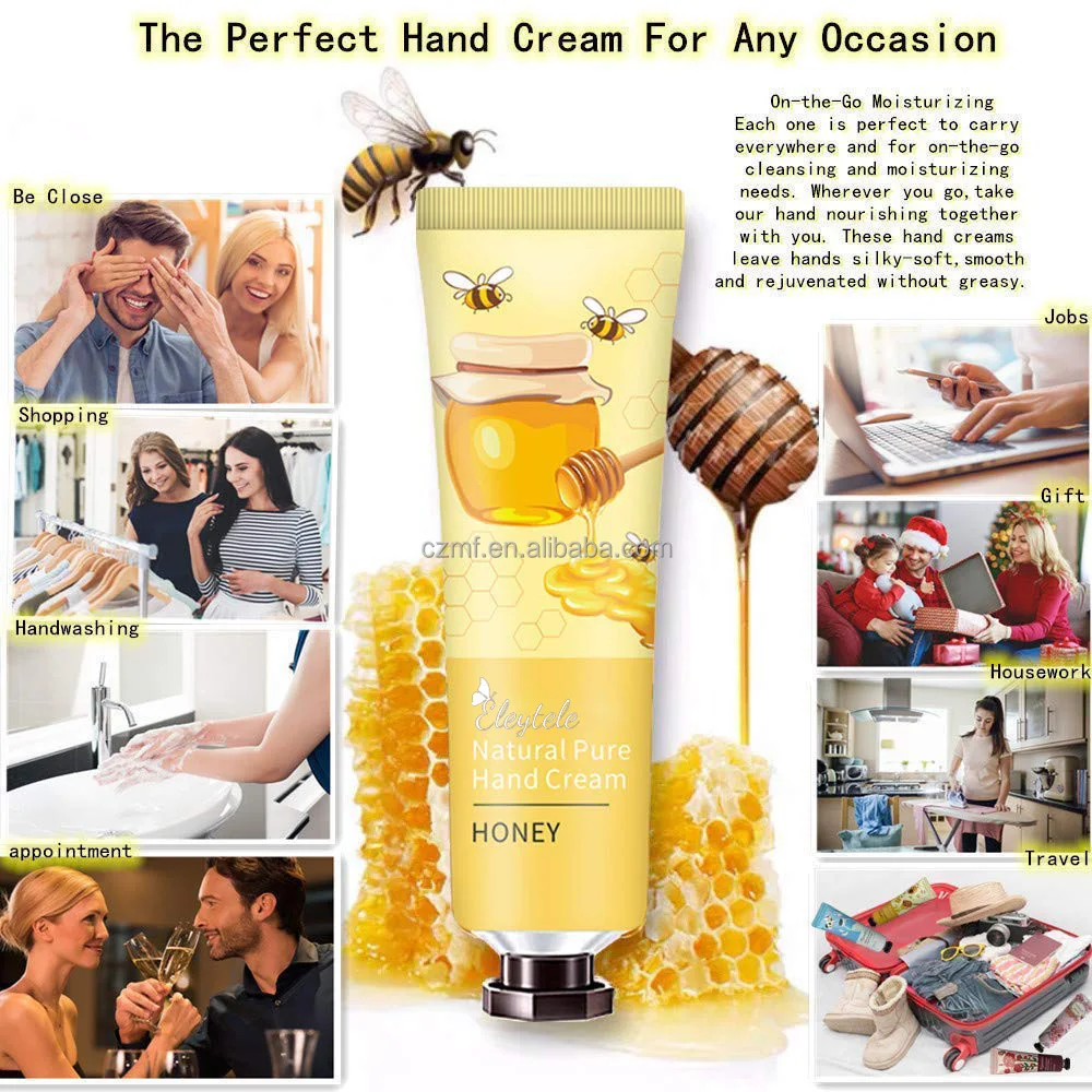 Custom Wholesale Private Label Natural Skincare Organic Shea Butter Whitening Moisturizing Flower Fragrance Hand Cream Lotion