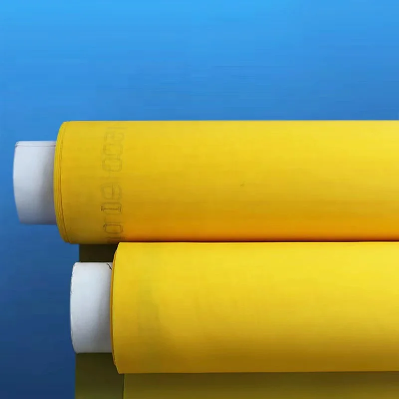 Factory wholesale 100% Polyester silk screen printing wire mesh plain weave screen printing silk mesh printing wire mesh screen