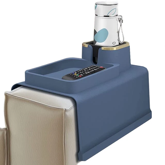 OEM OEM Sofa Armrest Tray Temperature Resistant Sofa Coasters Recliner Drink Holder for Remote Snack Couch Cup Holder Tray