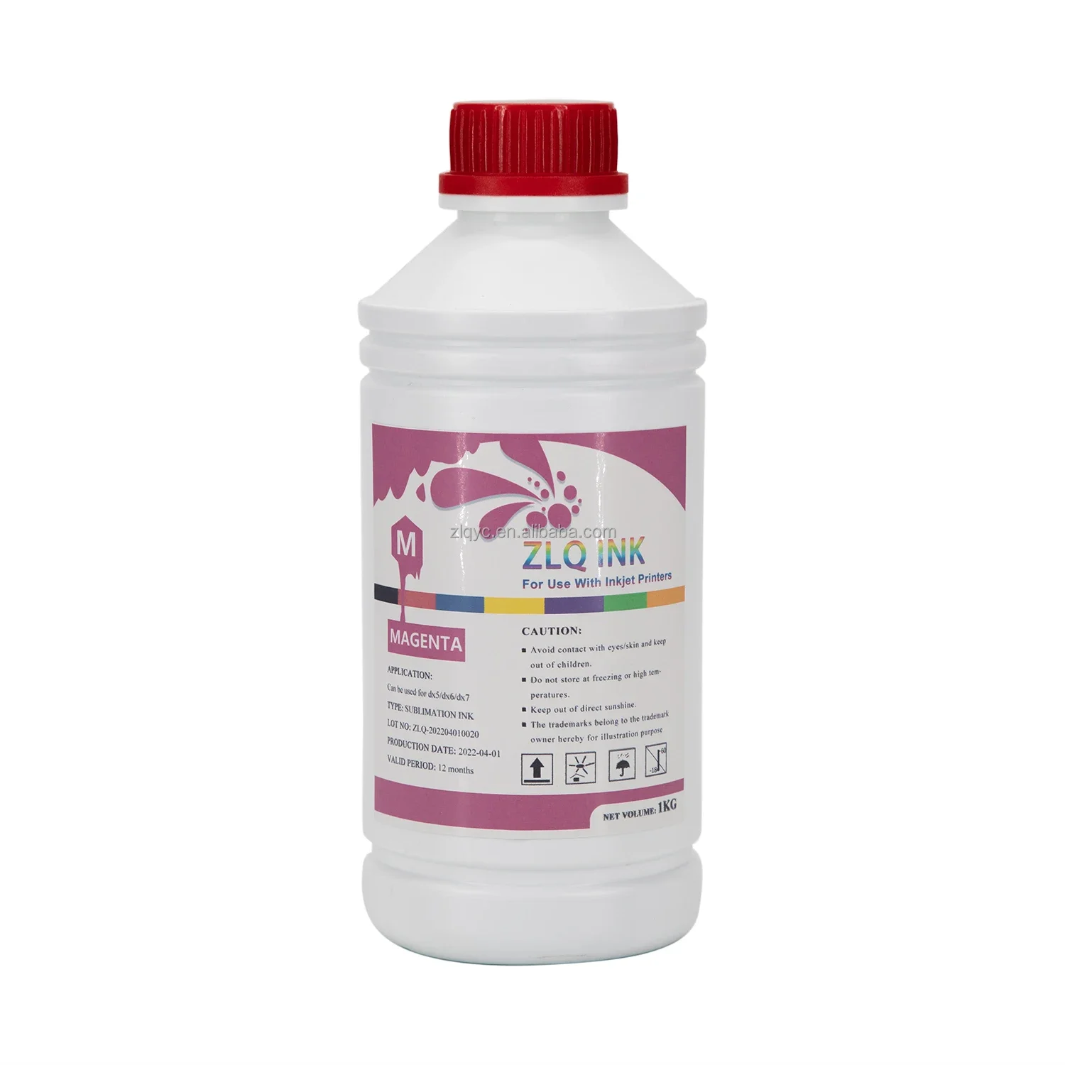 6 colors factory direct supply bottle sublimation ink