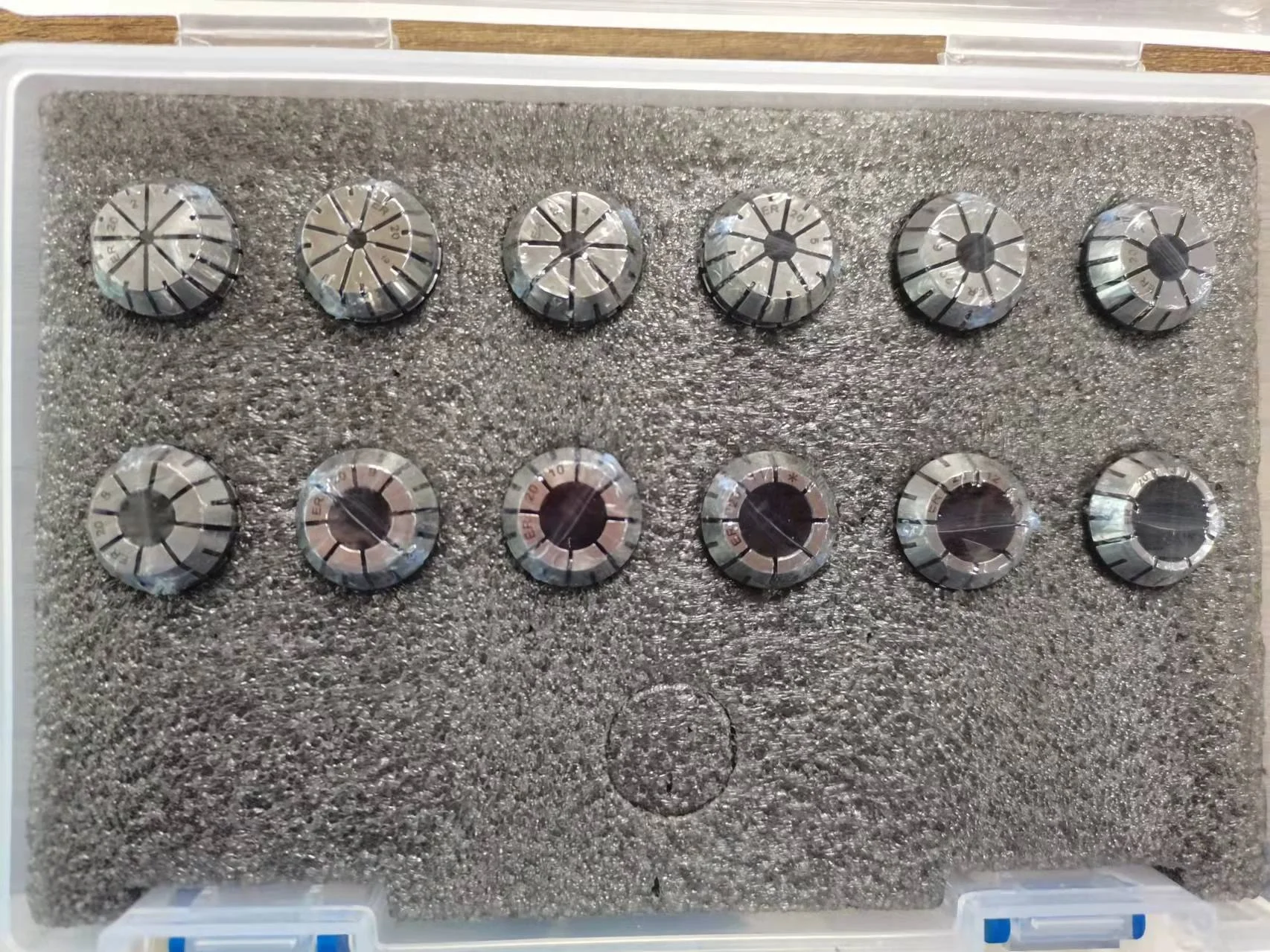 CNC Machine Tool ER32 Set Collet 18 pcs CNC Machine Tool Accessories