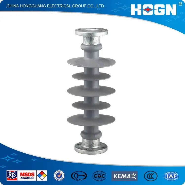 HOGN China Manufacturer Factory Producer Long Rod Composite Insulator