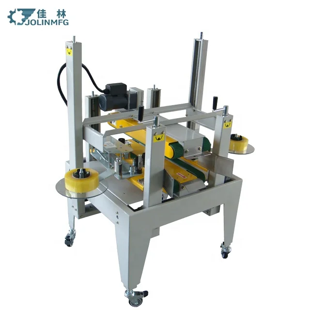 Semi-auto Верхняя и нижняя ремни управляемые картонные стороны герметик