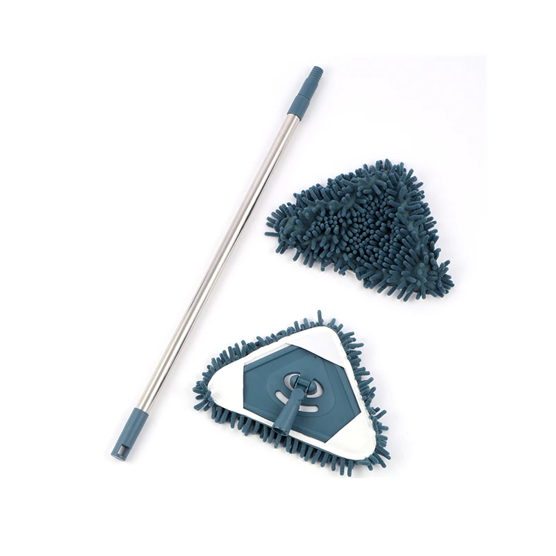 New Colors Retractable Ceiling Dust Cleaner Adjustable Triangle Cleaning Mop