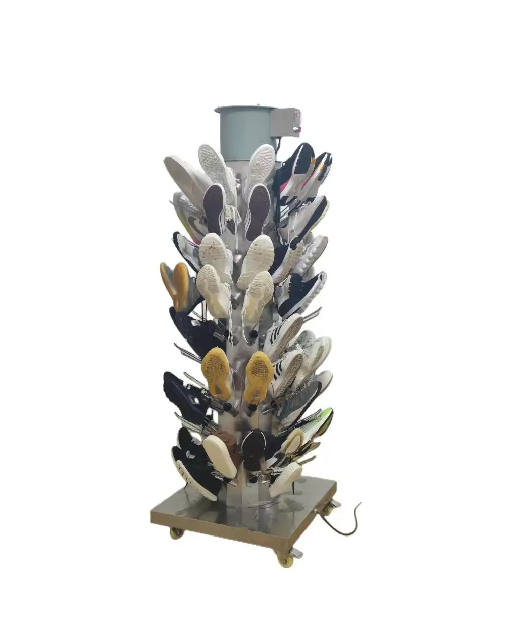 Hot sale stainless steel Shoes dryer cost effective electricity saving cold-air shoe cleaner shoe wind dryer dry wash machine
