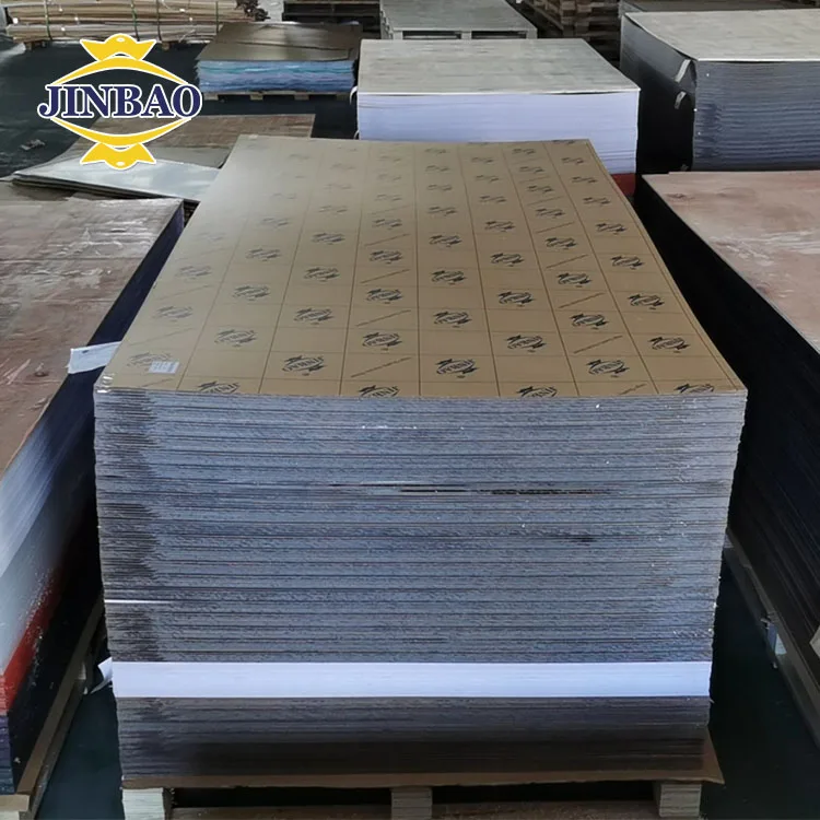 JINBAO 1.5-30mm Customized size High Quality cutter manufacture  clear 3mm acrylic  board sheet for laser engraving kitchen