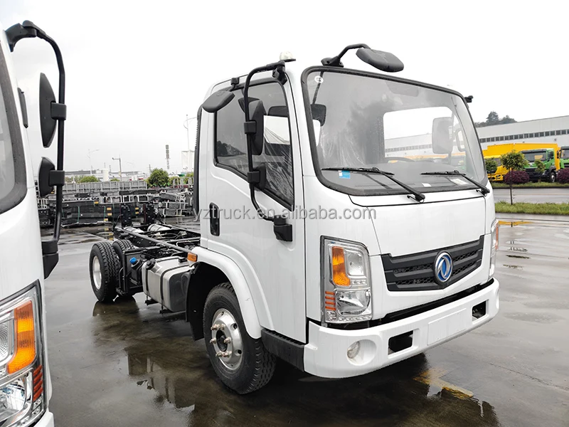 New Energy Pure Electric Truck Cargo 3/5Ton Green Electric Truck Chassis For Sale