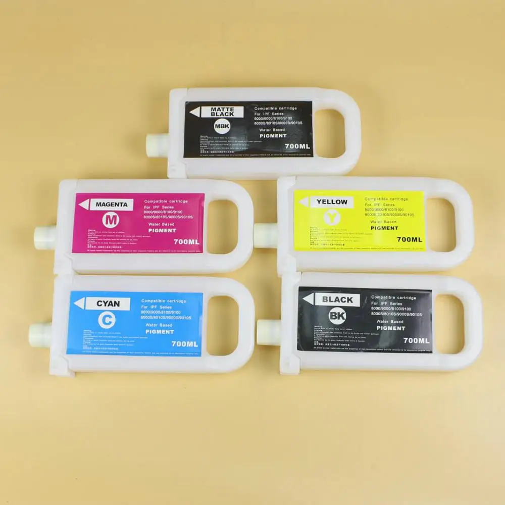 PFI-110 PFI-310 PFI-710 Refill Cartridge Kit For Canon Image TX-2000 TX-3000 TX-4000 Printer Ink Cartridge Without Chip Parts