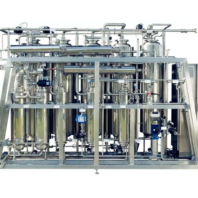 distillation unit Water For Injection QIRUI LD Multi-Effect Distilled Water Machine 0.1-8T/h Pharmaceutical Water Equipment High Efficiency distiller kit