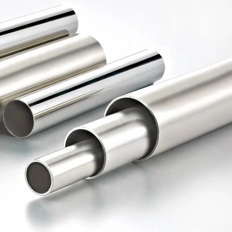 99.9%Pure Ti Titanium Astm B338 Gr2 Titanium Alloy Tubes for Heat Exchanger