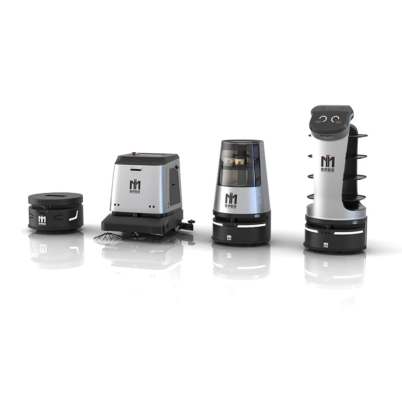 Custom Obstacle Avoidance Driverless Commercial food Delivery Robot