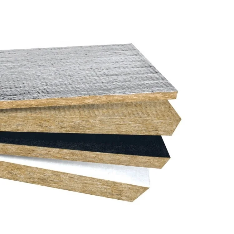 
Mineral Rockwool with Aluminum Foil for Marine Thermal Insulating and Fire Partition 
