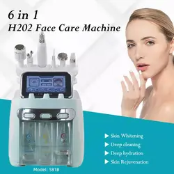 customizable 5th generation spray gun h2o2 face oxygen hydrate clean facial machine