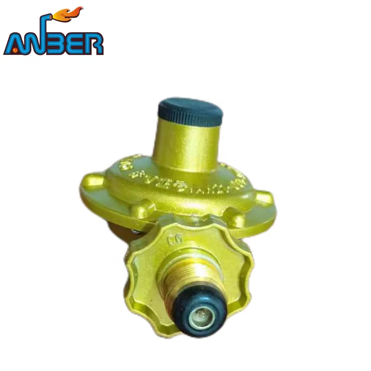 Household safety LPG propane gas regulator pressure relief valve