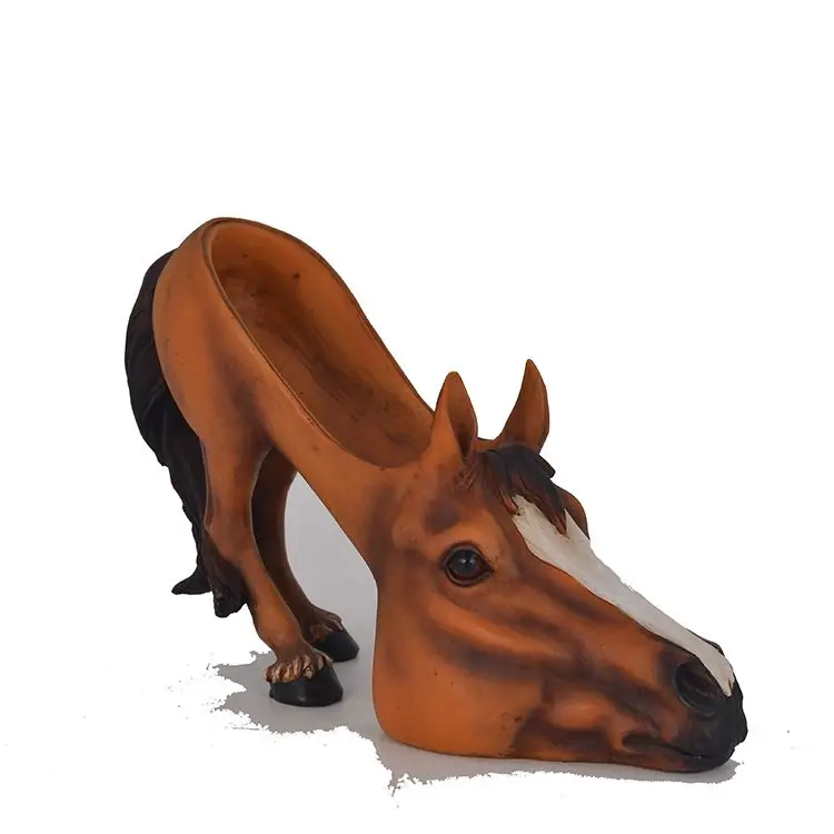 Resin Table Red Wine Rack Horse High Heel Bottle Display