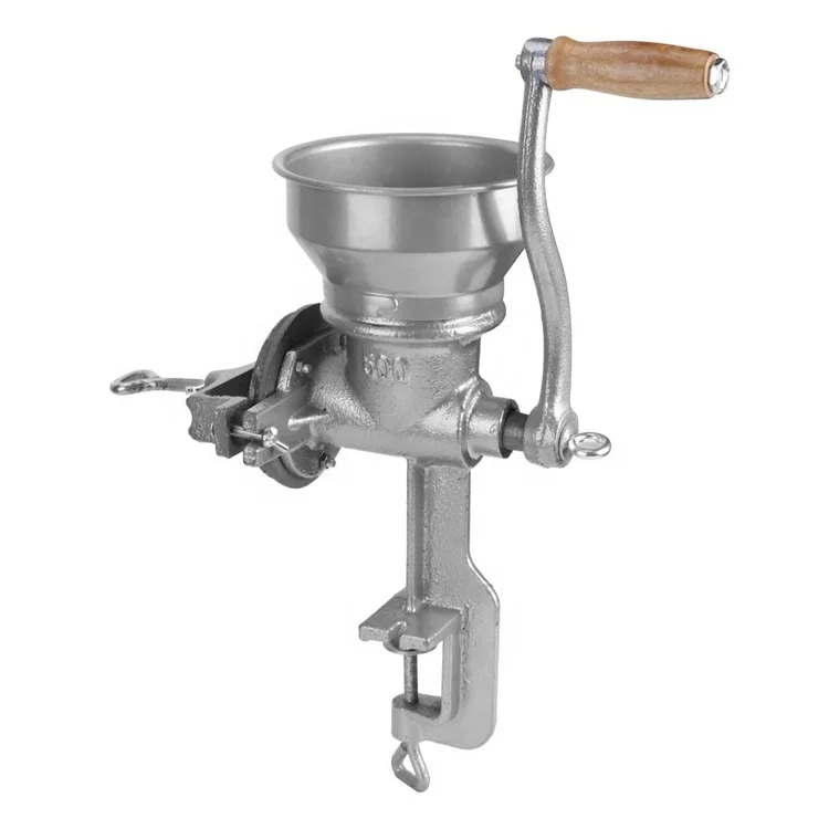 500# Hand Crank Manual Coffee Corn Grinder with Low Hopper
