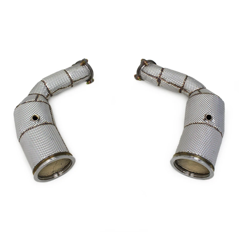 COC Catalyst catted downpipe For Porsche Cayenne S Turbo 2.9T 2018-2023 Stainless Steel Exhaust Downpipe Auto parts