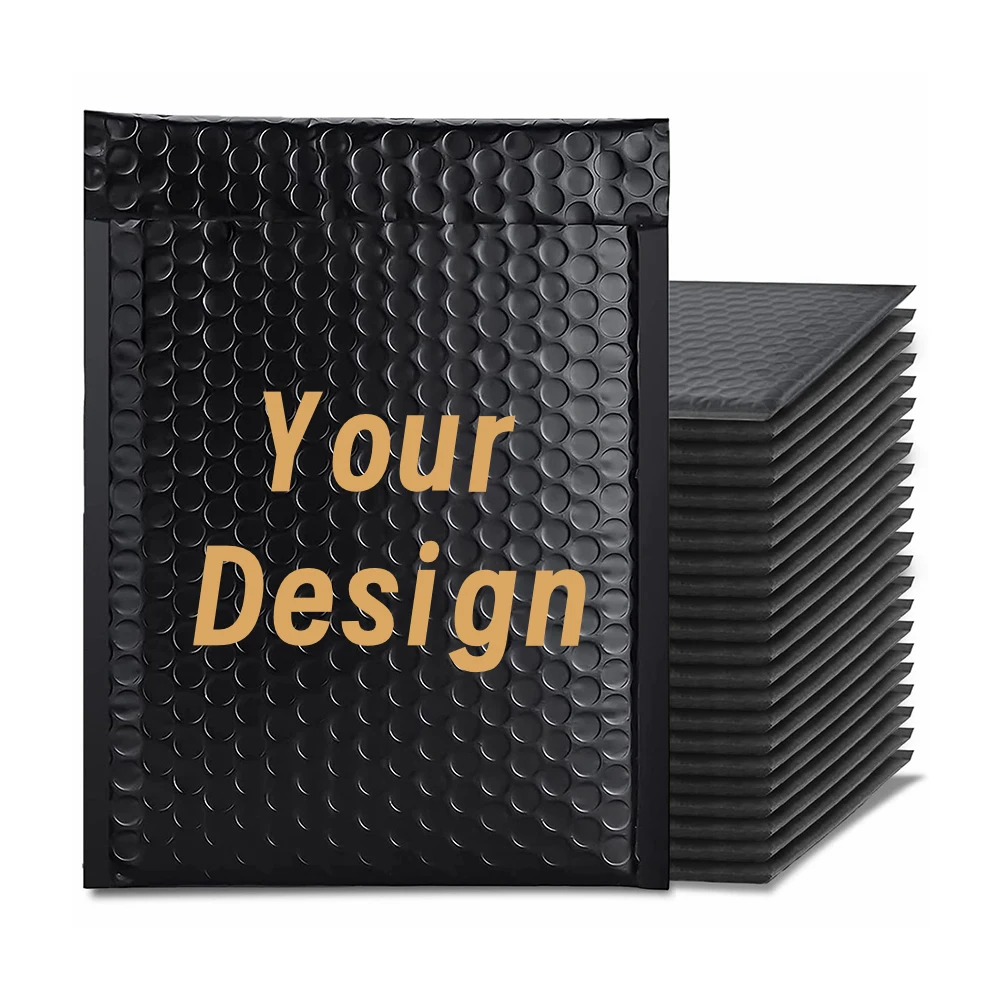 Custom Factory Direct Kraft Paper Padded Bubble Mailing Envelope Bags Kraft Bubble Mailer For Packaging