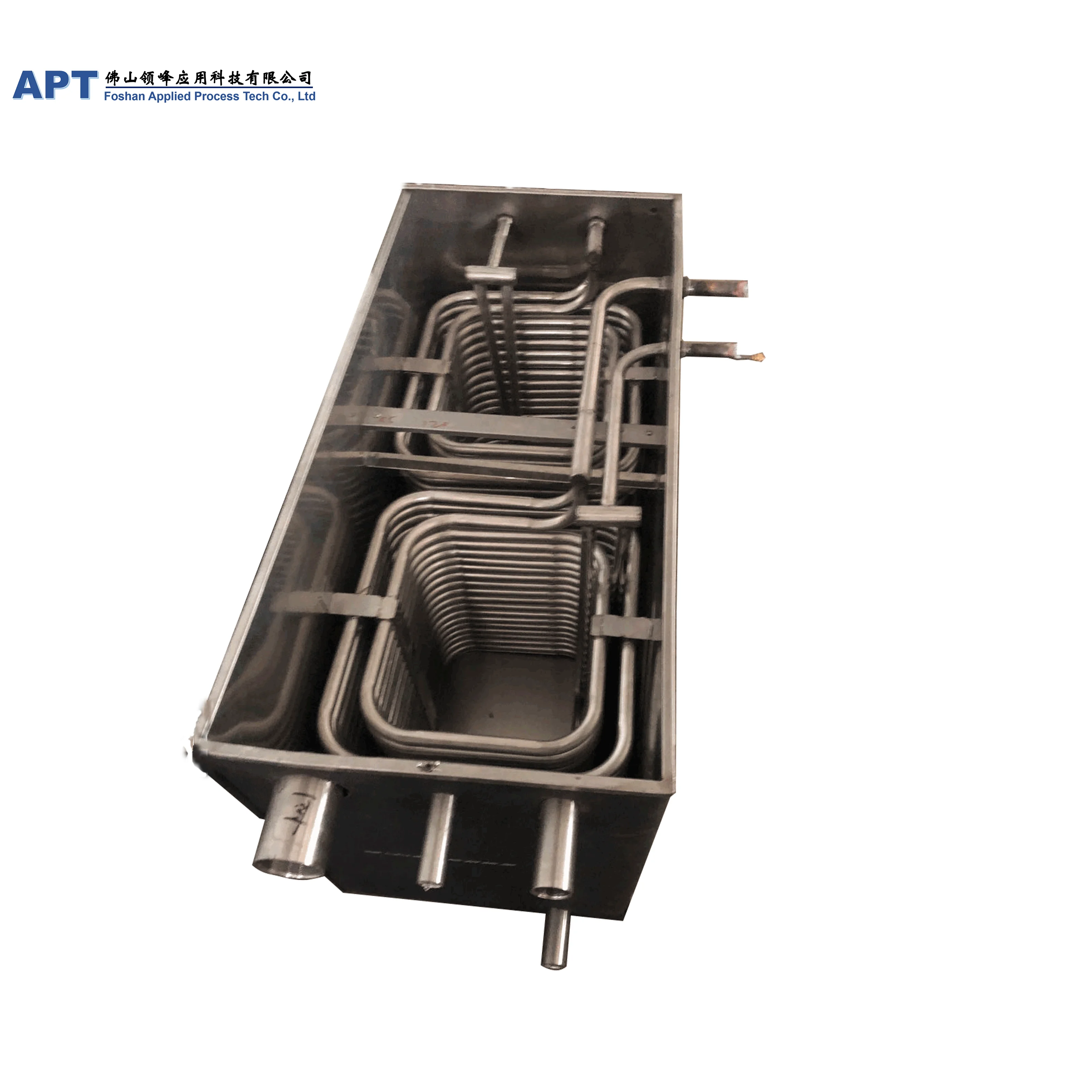 
Double system 5+5HP Manufacturer industrial stainless steel water tank heat exchanger for Laser Chiller 