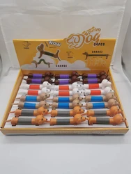 2022 Newest Dog Design Tubes Sensory Toys Decompression Fidget Stress Anxiety Relief Spring Dog Kids Fidget Pop Toy
