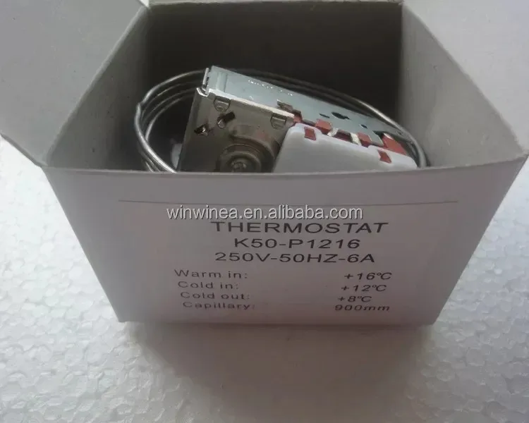 K50-P1216 RANCO Thermostat K50 Series Refrigerator Freezer Parts International Capillary HVAC Defrost