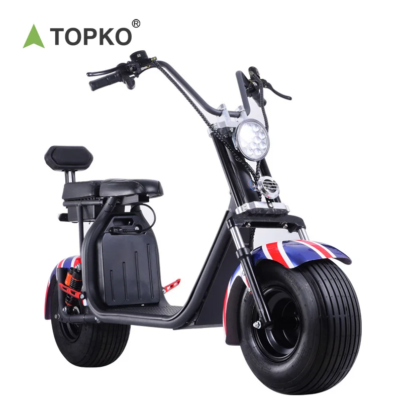 TOPKO Bicicleta Electrica ebike Fat Tire Lithium Battery Electric Bike