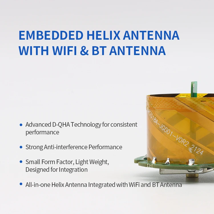 GNSS  GPS Antenna Helix Helical Antenna For Drone UAVs Unmanned Aerial Vehicles Antenna Full Band Cover