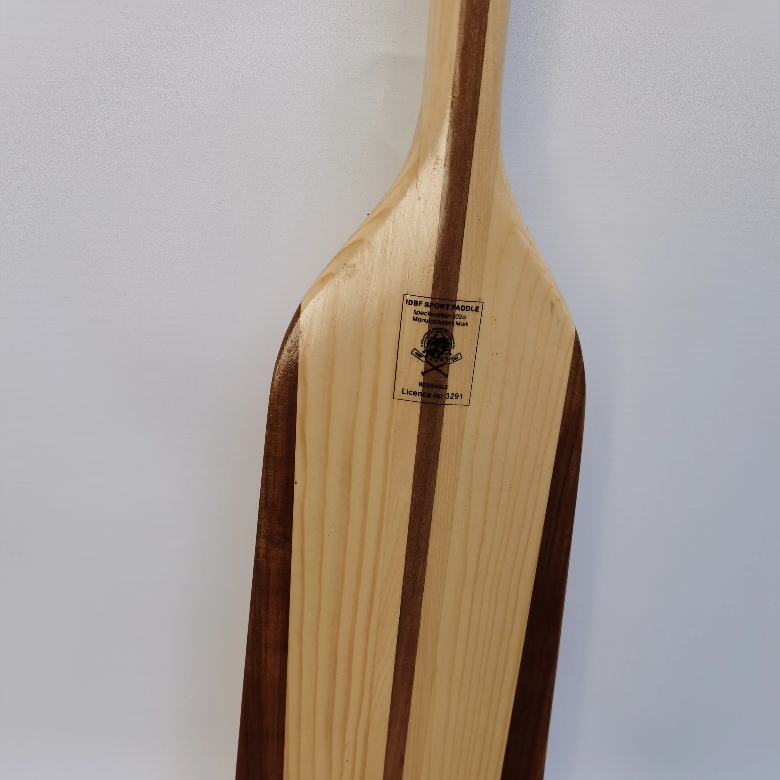 China Professional Lightweight IDBF cheap wood timber boat oares for sale