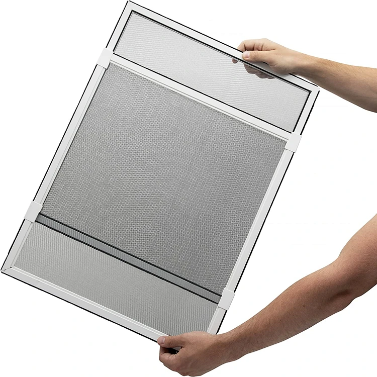 Wholesale Retractable Aluminum Window Screen Frame Retractable Windows Screens