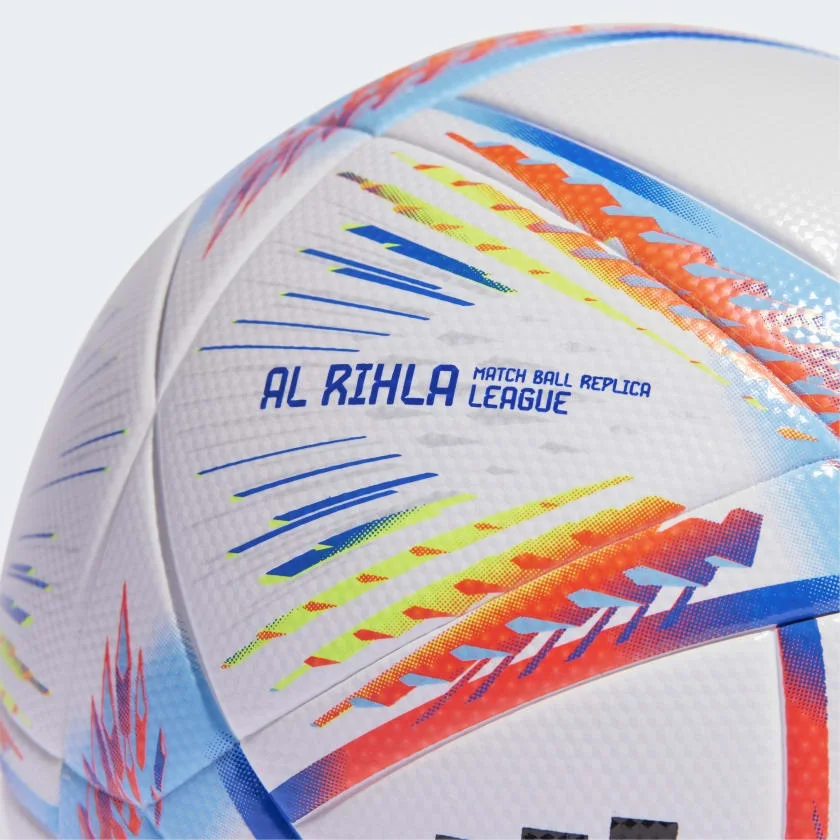 Wholesale AL RIHLA LEAGUE BALL Thermal Bonded Qatar World Cup Soccer Match Ball Machine Stitch Soccer Football Made By Pakistan