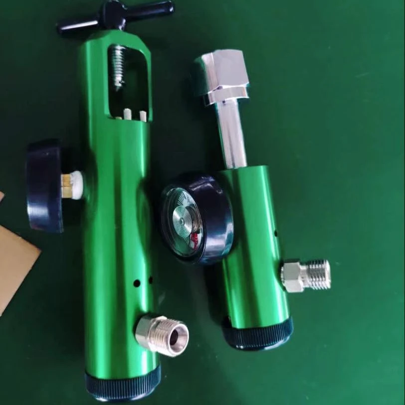 yoke regulator for medical in green