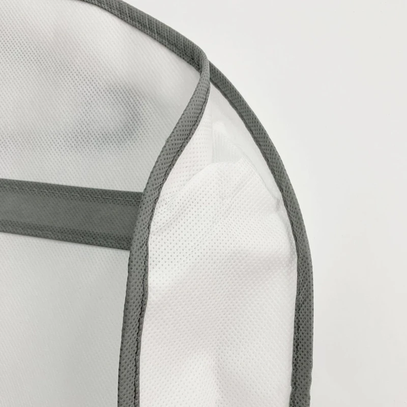 Non Woven Garment  Pouch Wholesale with Handles Foldable Suit Cover, Custom logo printed suit cover garment bags