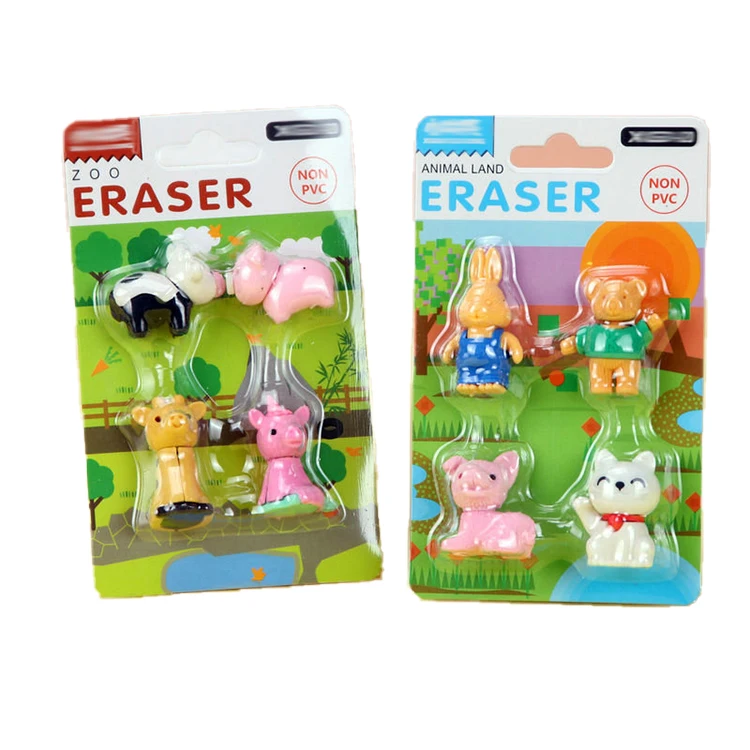 Cute Eraser New Style Small Kawaii Eraser Set For School Students