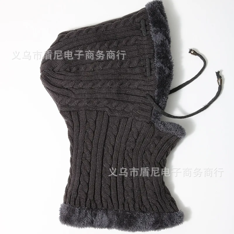 
Wholesale Ear Headgear Protection Windproof Winter Hat Neck Guard Snow Knit Hat 