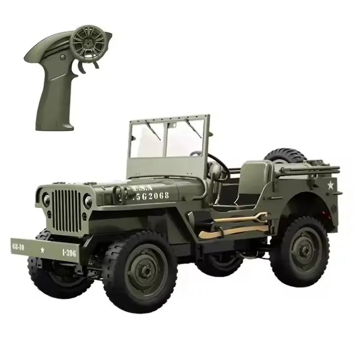 2024 New 2.4G 1:10 Remote control Jeep model toy 4WD simulation multi-purpose SUV climbing vehicle