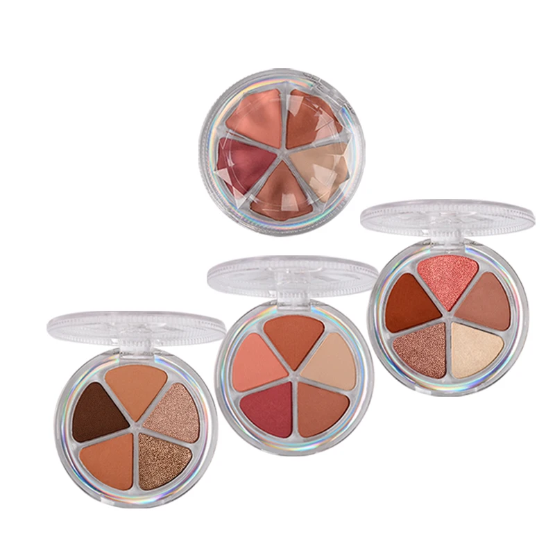 Private Label Eyeshadow Palette Makeup 5 In 1 Metallic Pigment Eyeshadow Palette