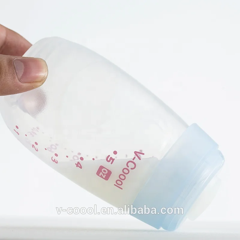 
OEM Factory silicone breast milk bottle silicone bpa free baby bottle silicone bottle supplier 