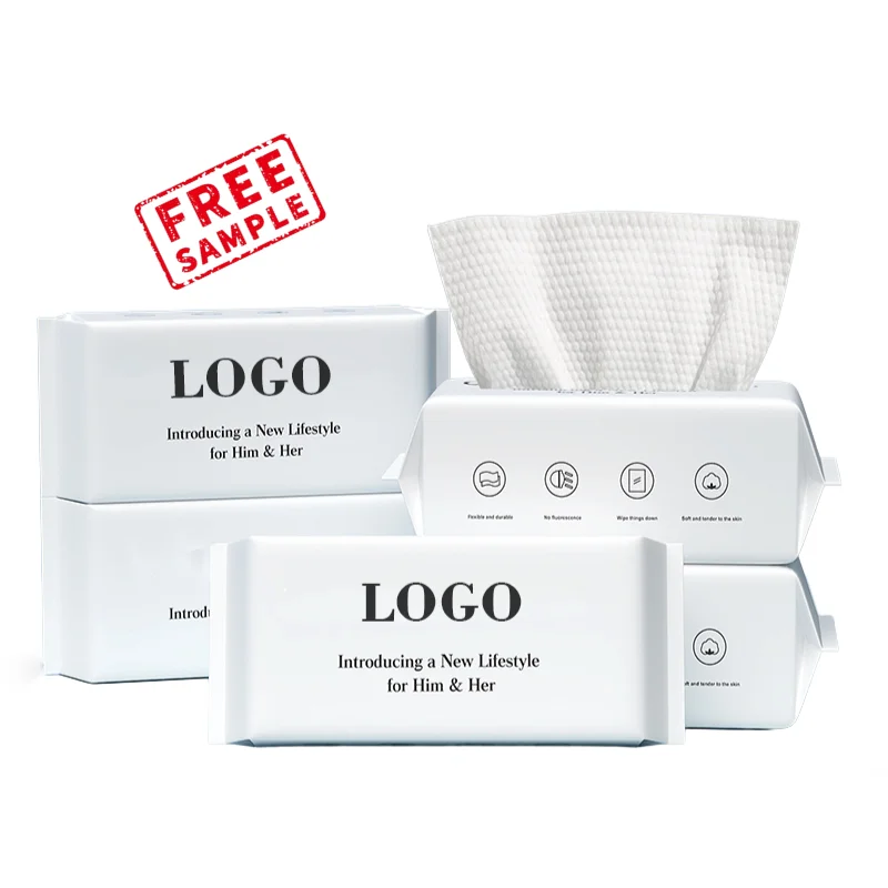 Hot Selling ODM & OEM Custom Face Hand Magic Cotton, Quality Skin Friendly Super Soft Tissue Beauty Breathable Facial Tissue