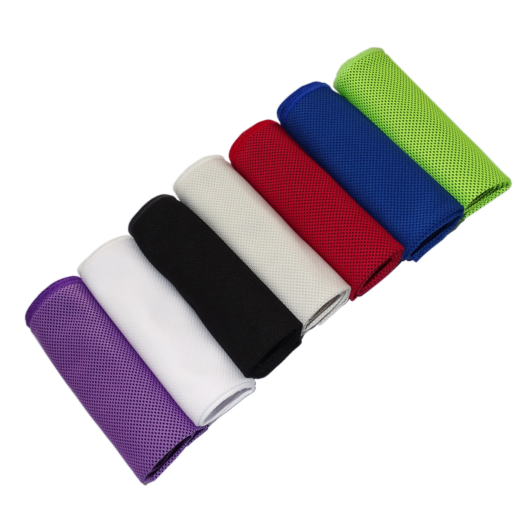 100%Polyester  absorb sweat  gym fitness custom LOGO instant cooling towel