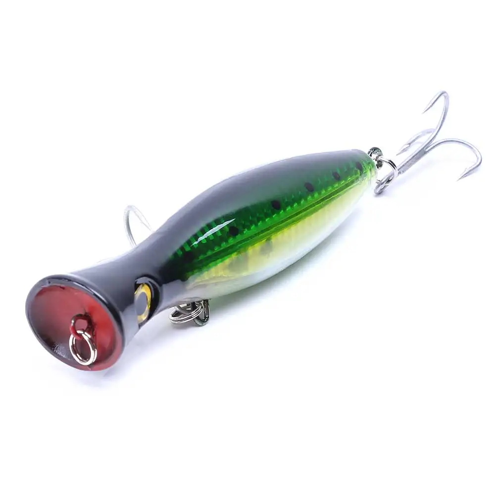 Wholesale 13cm 43g Hard Plastic Floating Big Tuna Popper Bait Fishing Lure Popper Lures Fishing Popper