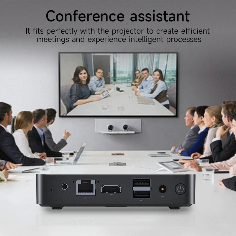 GK3 Plus Mini PC 12th Intel Alder Lake- N100 (up to 3.4GHz) Mini PC Win11 Pro 4K UHD Dual Wi-Fi Business Mini  Computer