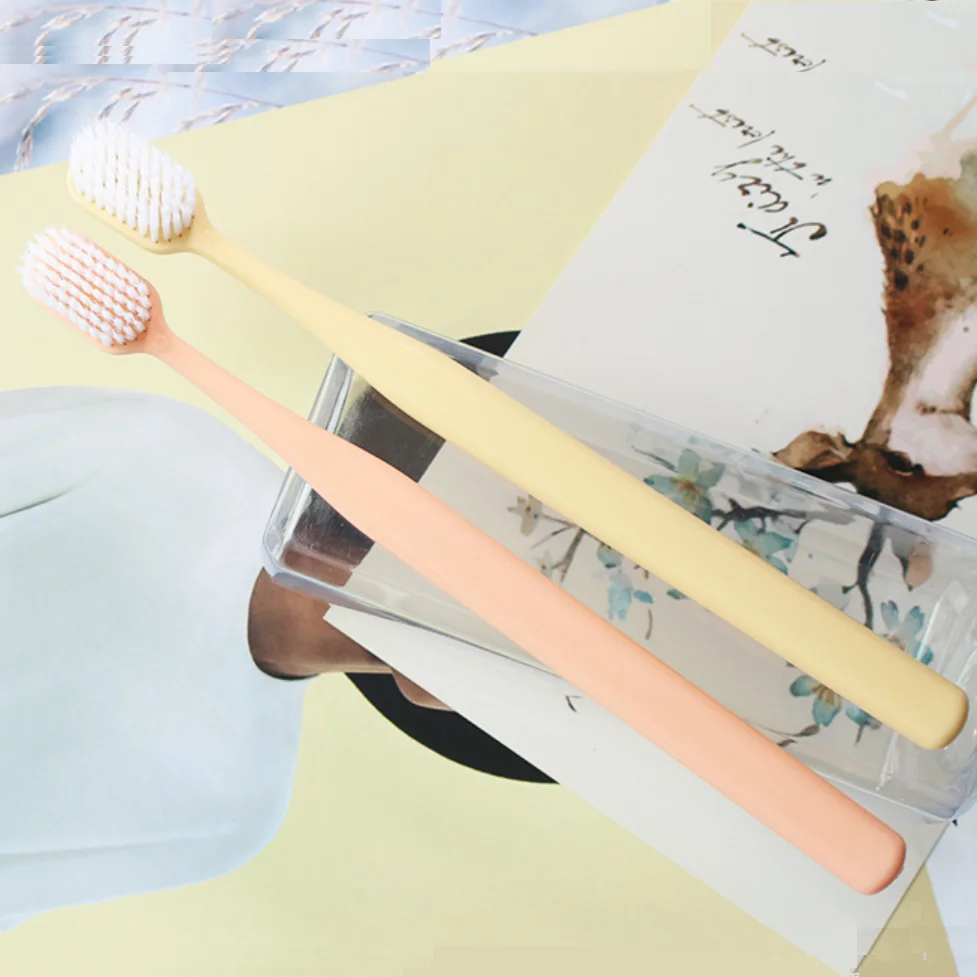 spin production line adult teeth brush biodegradable soft natural bristle manufacturer toothpaste toothbrush for travel